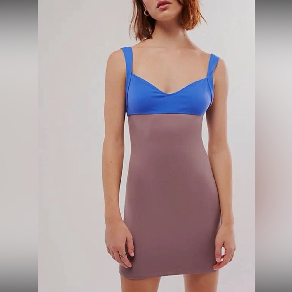 Free People Hudson Mini Slip Dress